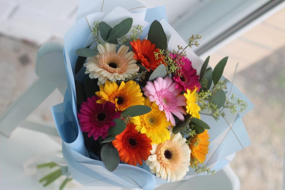 Букет цветов из: Герберы в Чекалине