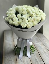 Букет 35 Белых роз в Чекалине