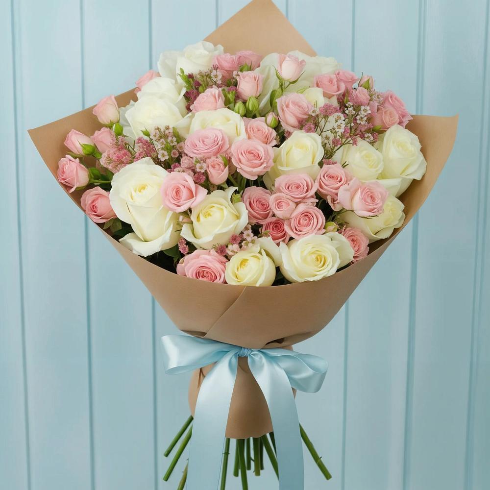 Букет цветов из: Розы в Чекалине