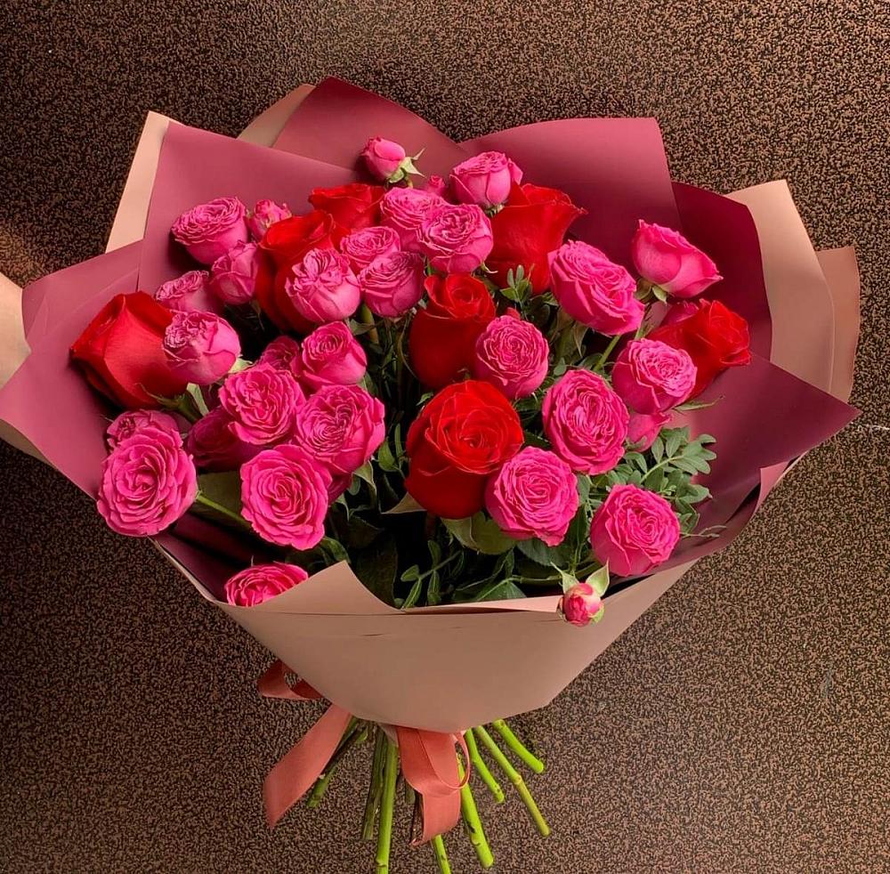 Букет В объятьях нежности в Чекалине