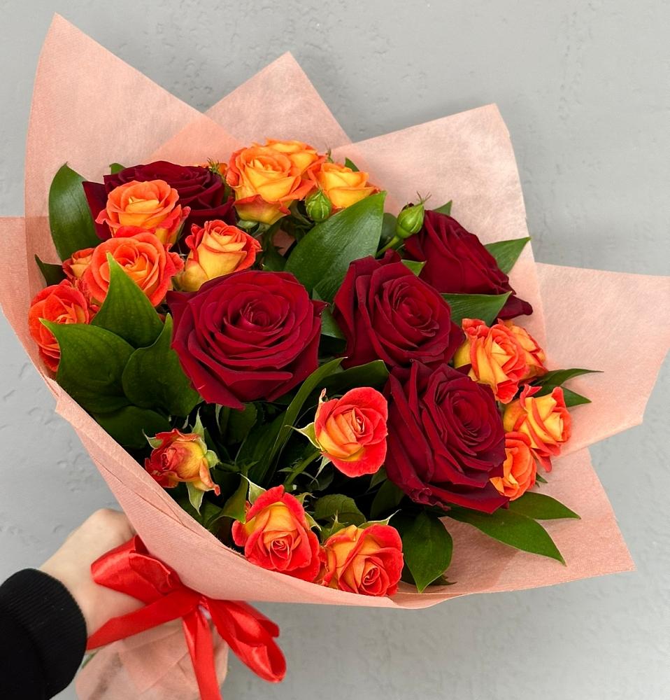 Букет Любовь и восторг в Чекалине