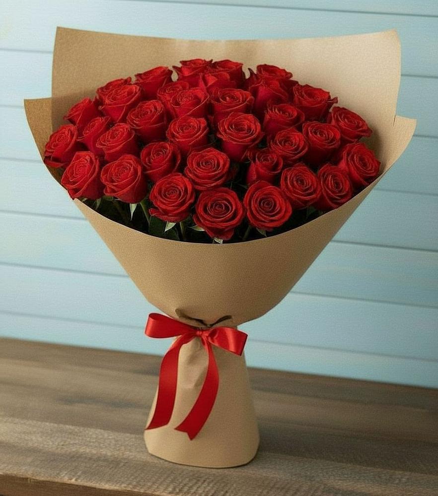 Букет Красные розы Милано в Чекалине
