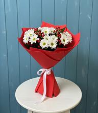 Букет цветов из:  Хризантемы #REPLACE_PRED# Чекалине