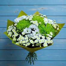 Букет цветов из:  Хризантемы #REPLACE_PRED# Чекалине