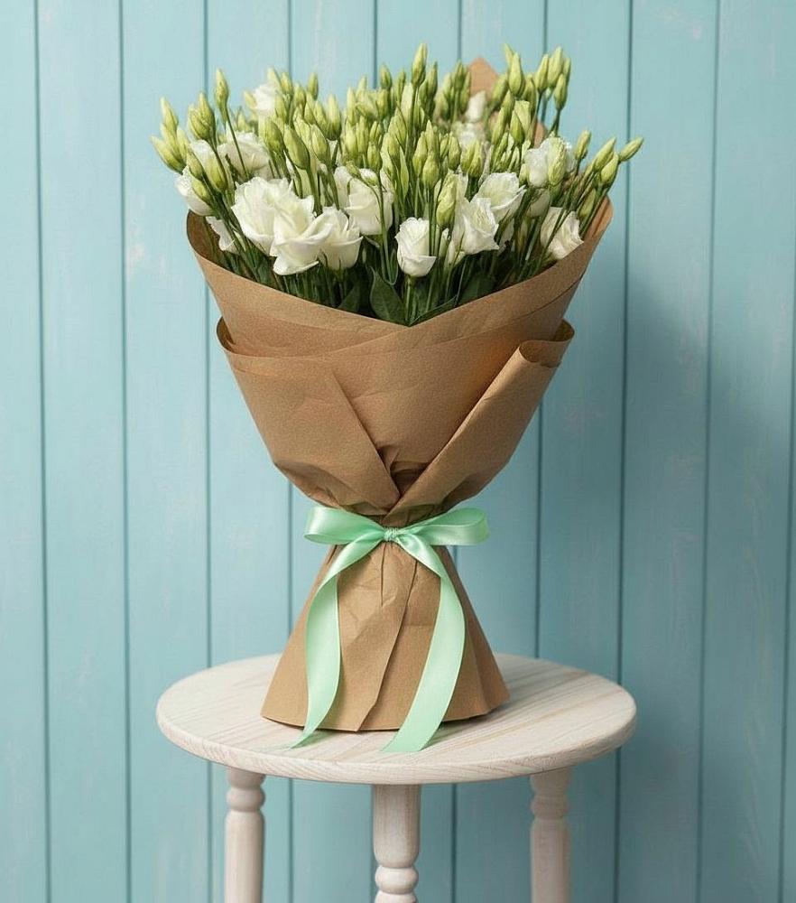 Букет цветов из: Лизиантусы в Чекалине