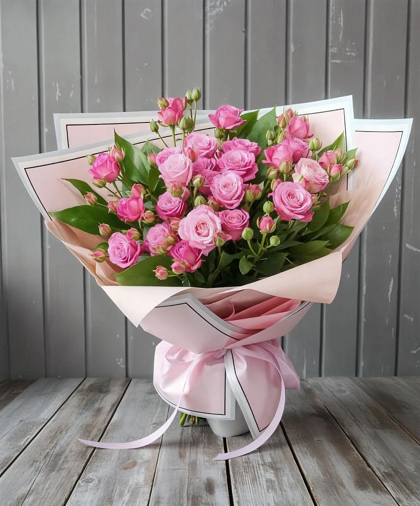 Букет Розовый кустик в Чекалине