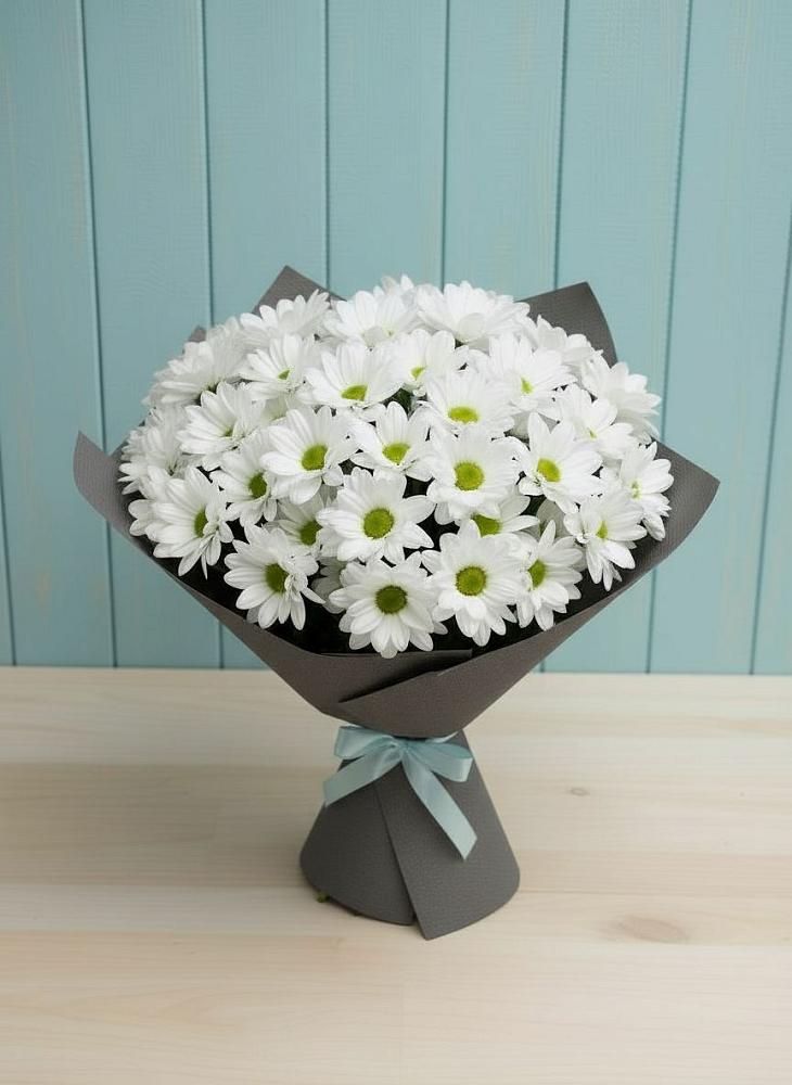 Букет цветов из: Хризантемы в Чекалине