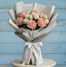 Букет цветов из:  Розы в Чекалине
