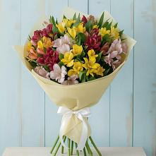 Букет цветов из:  Альстромерии в Чекалине