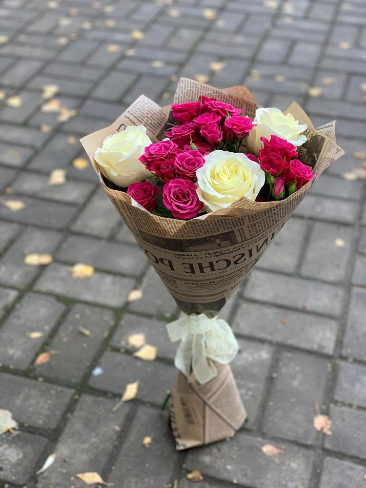 Букет цветов из: Розы в Чекалине