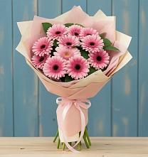 Букет цветов из:  Герберы в Чекалине